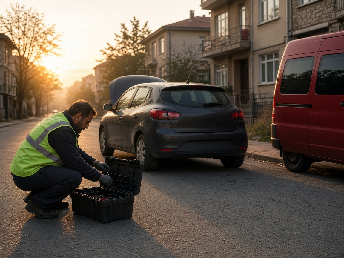 Sabah yol yardım müdahalesi